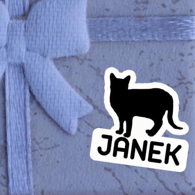 Sticker Katze Janek Sticker Katze Janek Image