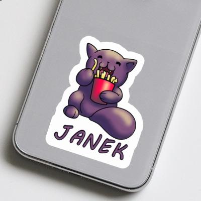 Sticker French Fry Janek Notebook Sticker French Fry Janek Gift package Image