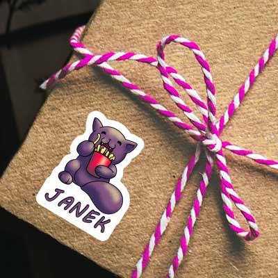 Sticker French Fry Janek Notebook Sticker French Fry Janek Gift package Image