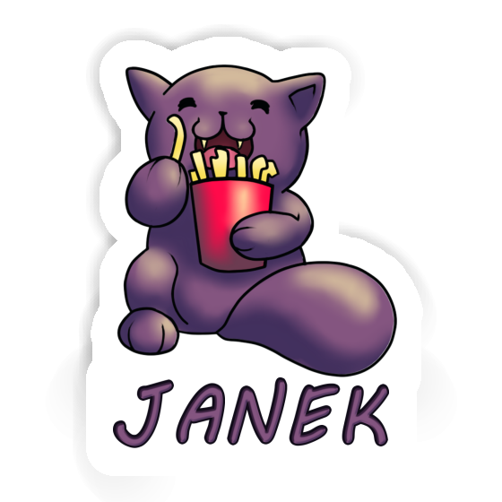 Sticker French Fry Janek Laptop Sticker French Fry Janek Laptop Image