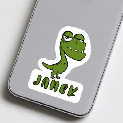 Janek Sticker Dino Notebook Janek Sticker Dino Gift package Image