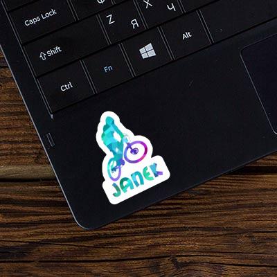 Sticker Downhiller Janek Notebook Sticker Downhiller Janek Gift package Image
