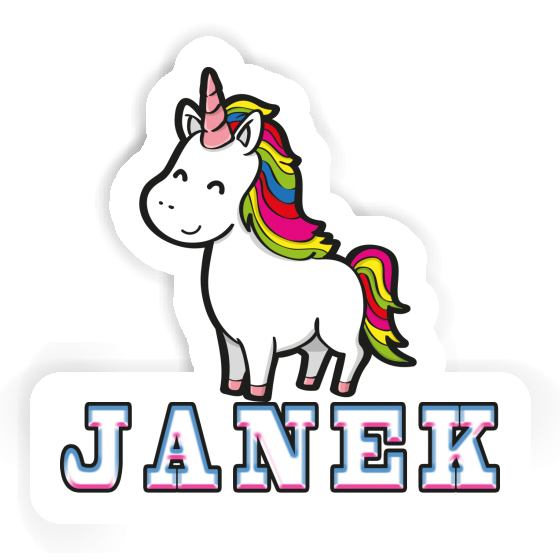 Janek Sticker Unicorn Notebook Janek Sticker Unicorn Gift package Image