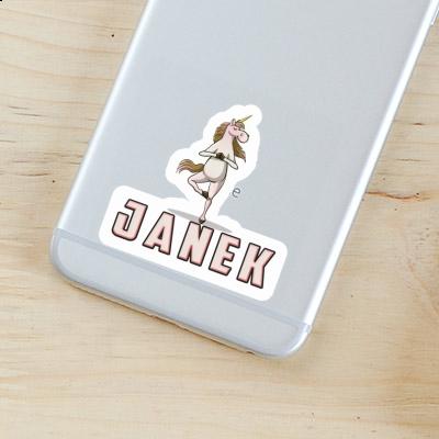 Sticker Unicorn Janek Notebook Sticker Unicorn Janek Gift package Image
