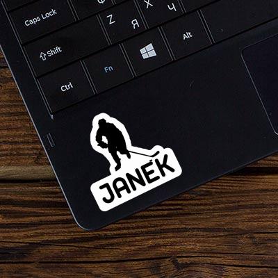 Sticker Janek Hockey Player Gift package Image