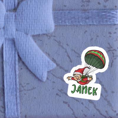 Sticker Janek Skydiver Notebook Sticker Janek Skydiver Gift package Image