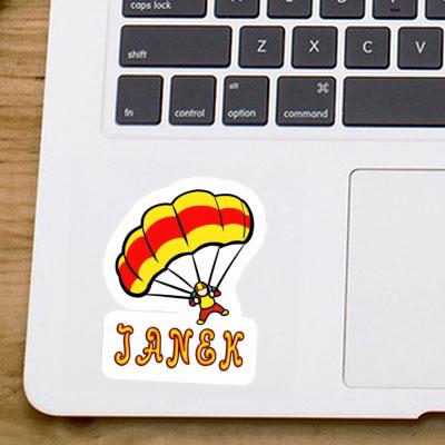 Sticker Janek Parachute Laptop Sticker Janek Parachute Laptop Image