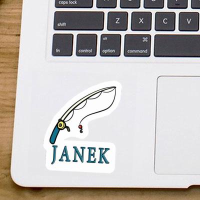 Sticker Fishing Rod Janek Notebook Sticker Fishing Rod Janek Notebook Image