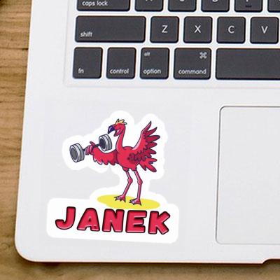Sticker Flamengo Janek Laptop Image