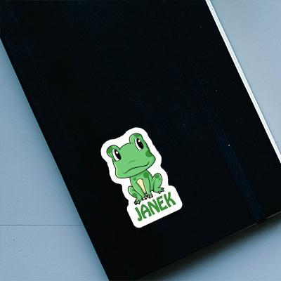 Sticker Janek Frog Notebook Sticker Janek Frog Gift package Image
