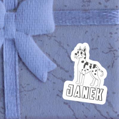 Great Dane Sticker Janek Great Dane Sticker Janek Image