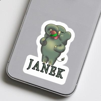Sticker Janek Hamburger Gift package Image