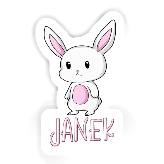 Sticker Janek Rabbit Notebook Sticker Janek Rabbit Gift package Image