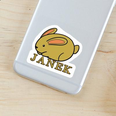 Sticker Janek Rabbit Notebook Sticker Janek Rabbit Notebook Image