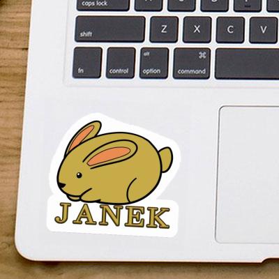 Sticker Janek Rabbit Notebook Sticker Janek Rabbit Gift package Image