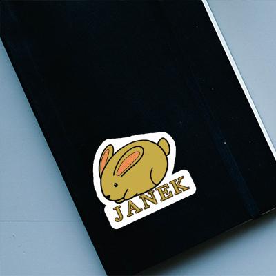 Sticker Janek Rabbit Notebook Sticker Janek Rabbit Gift package Image