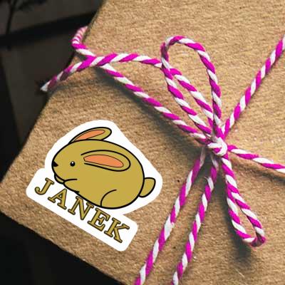 Sticker Janek Rabbit Laptop Sticker Janek Rabbit Laptop Image