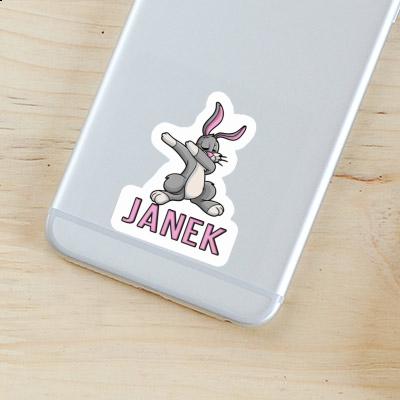 Dabbing Hare Sticker Janek Notebook Dabbing Hare Sticker Janek Gift package Image