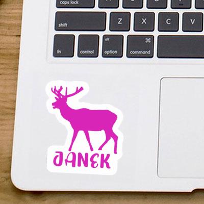 Janek Sticker Hirsch Laptop Janek Sticker Hirsch Laptop Image