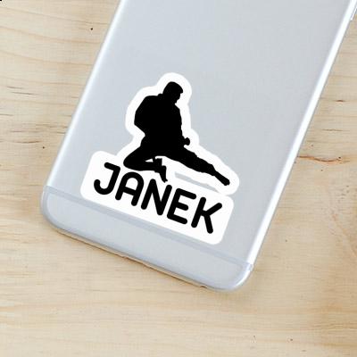 Karateka Sticker Janek Notebook Karateka Sticker Janek Gift package Image