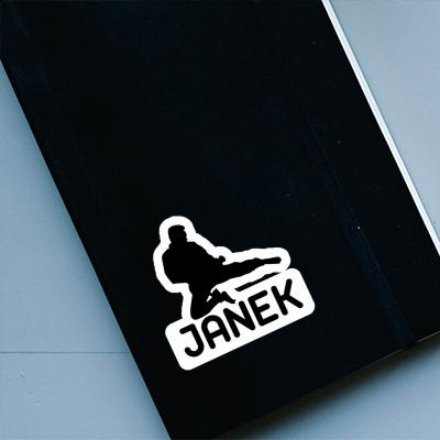 Karateka Sticker Janek Notebook Karateka Sticker Janek Gift package Image