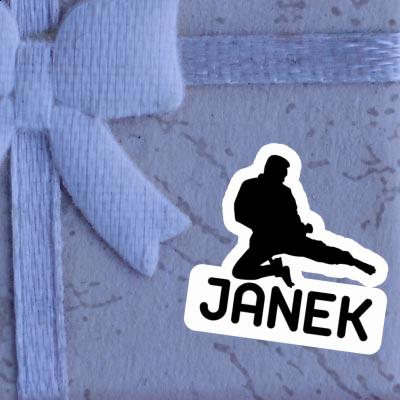 Karateka Sticker Janek Laptop Karateka Sticker Janek Laptop Image