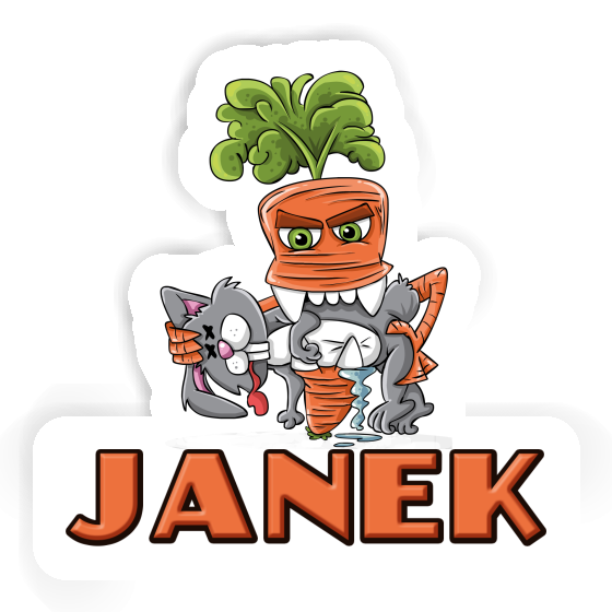 Janek Sticker Monster Carrot Janek Sticker Monster Carrot Image