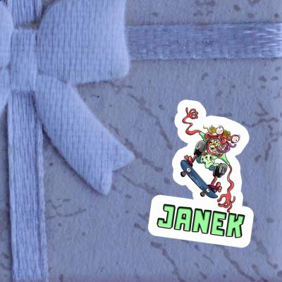 Sticker Skater Janek Notebook Sticker Skater Janek Gift package Image