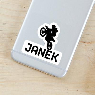 Sticker Janek Motocross Jumper Notebook Sticker Janek Motocross Jumper Gift package Image