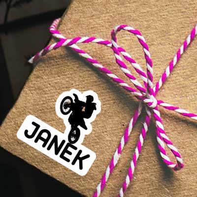 Sticker Janek Motocross Jumper Laptop Sticker Janek Motocross Jumper Laptop Image
