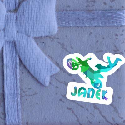 Sticker Janek Motocross Jumper Laptop Sticker Janek Motocross Jumper Laptop Image