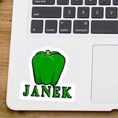 Sticker Janek Pepper Notebook Sticker Janek Pepper Gift package Image