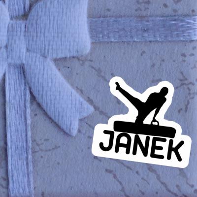 Sticker Janek Gymnast Notebook Sticker Janek Gymnast Notebook Image