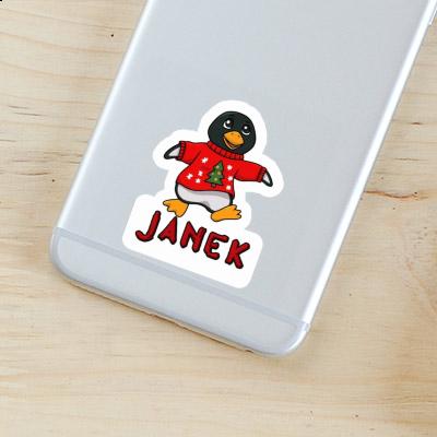 Janek Sticker Weihnachtspinguin Notebook Janek Sticker Weihnachtspinguin Gift package Image