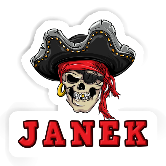 Sticker Pirate-Skull Janek Notebook Sticker Pirate-Skull Janek Gift package Image