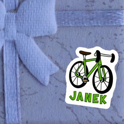 Sticker Janek Bicycle Notebook Sticker Janek Bicycle Gift package Image