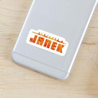 Aufkleber Ruderboot Janek Notebook Aufkleber Ruderboot Janek Gift package Image