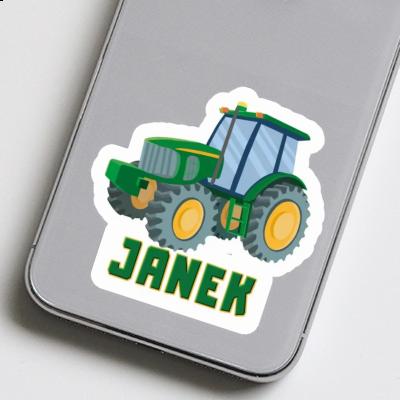 Janek Autocollant Tracteur Laptop Janek Autocollant Tracteur Laptop Image