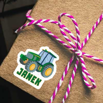Janek Autocollant Tracteur Notebook Janek Autocollant Tracteur Notebook Image