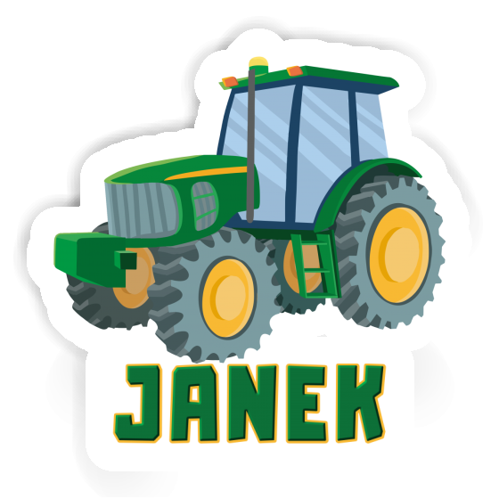Janek Autocollant Tracteur Notebook Janek Autocollant Tracteur Gift package Image