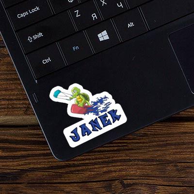 Janek Sticker Kitesurfer Notebook Janek Sticker Kitesurfer Notebook Image