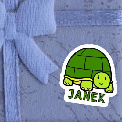 Autocollant Janek Tortue Notebook Autocollant Janek Tortue Gift package Image