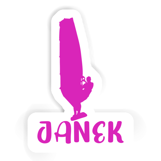 Sticker Janek Windsurfer Gift package Image