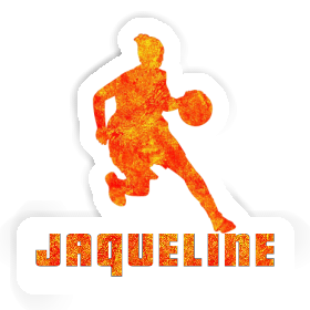 Jaqueline Sticker Basketball Player Image