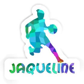 Jaqueline Sticker Basketball Player Image