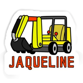 Sticker Jaqueline Mini-Excavator Image