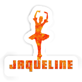 Sticker Ballerina Jaqueline Image
