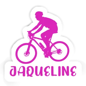 Jaqueline Sticker Biker Image