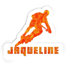 Jaqueline Sticker Biker Image