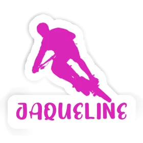 Biker Sticker Jaqueline Image